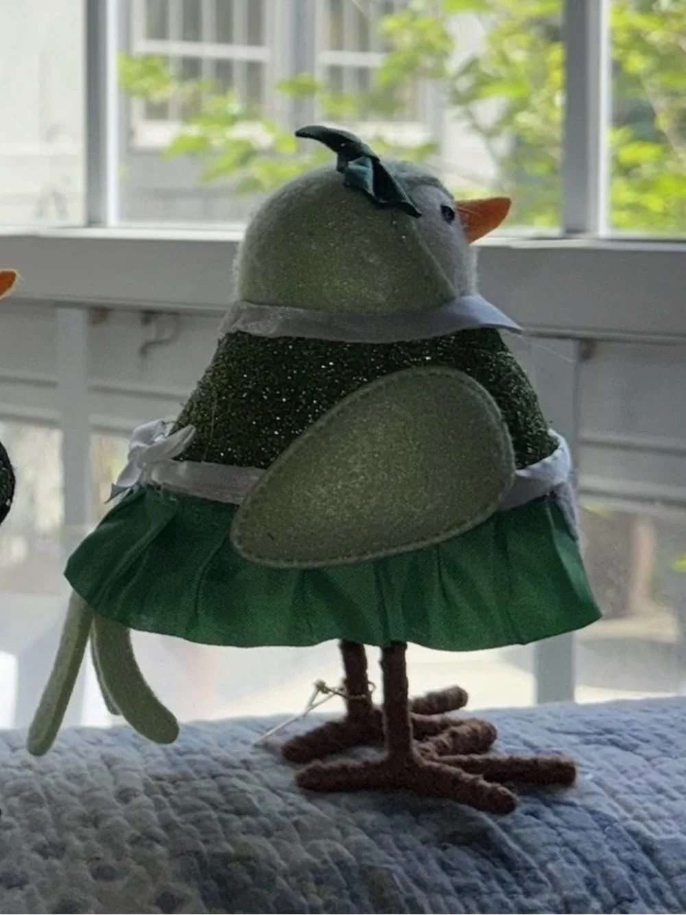 Target 2026 St. Patrick’s Day Featherly Friends Fabric Bird - Goldie
